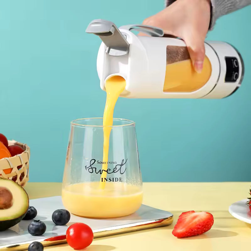 Licuadora de frutas de 450ml 8 cuchillas