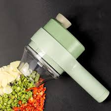 Cortador de Verduras Eléctrico 4 en 1