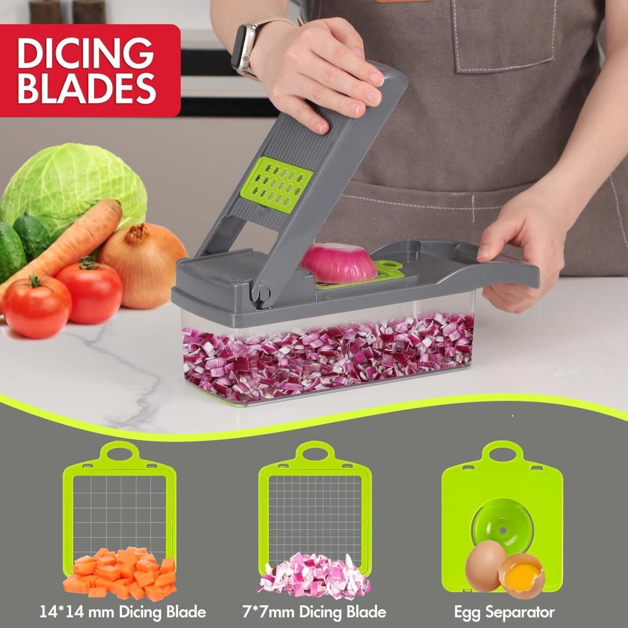 Picador de verduras, 14 en 1