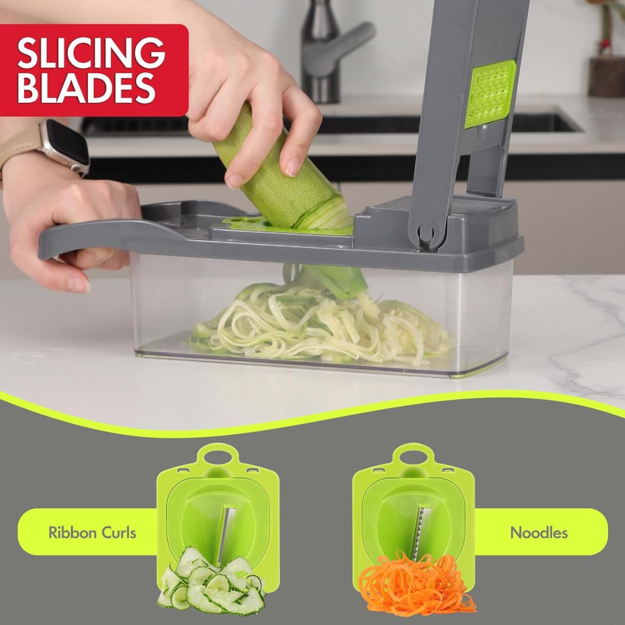 Picador de verduras, 14 en 1